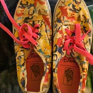 Disney licensed vans 7.5 pink and fun